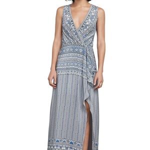 NWT BCbg maxazria koko gown dove size 0